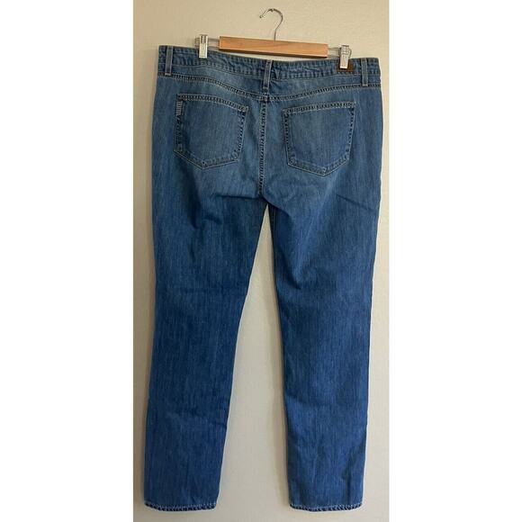 Paige Women's Jimmy Jimmy Skinny Jeans 32 Blue Medium Wash Distressed Stretch - Picture 2 of 14